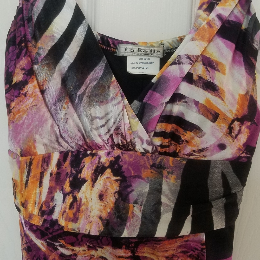 New, never worn jewel tones dress